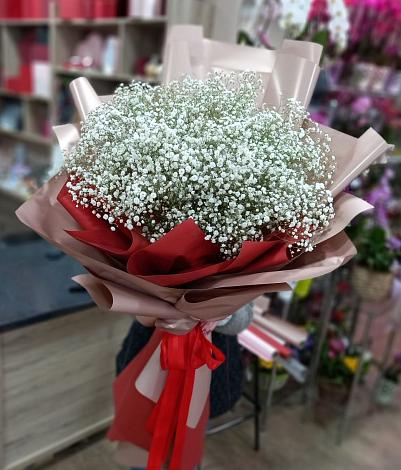 Букет цветов из: Гипсофила в Сабурово