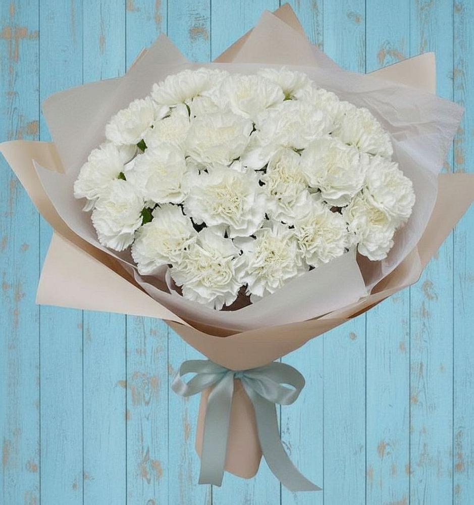 Букет цветов из: Гвоздики в Сабурово