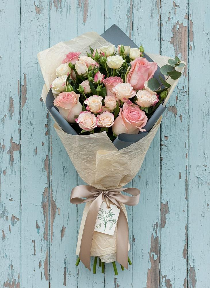 Букет цветов из: Розы в Сабурово