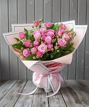 Букет Розовый кустик #REPLACE_PRED# Сабурово