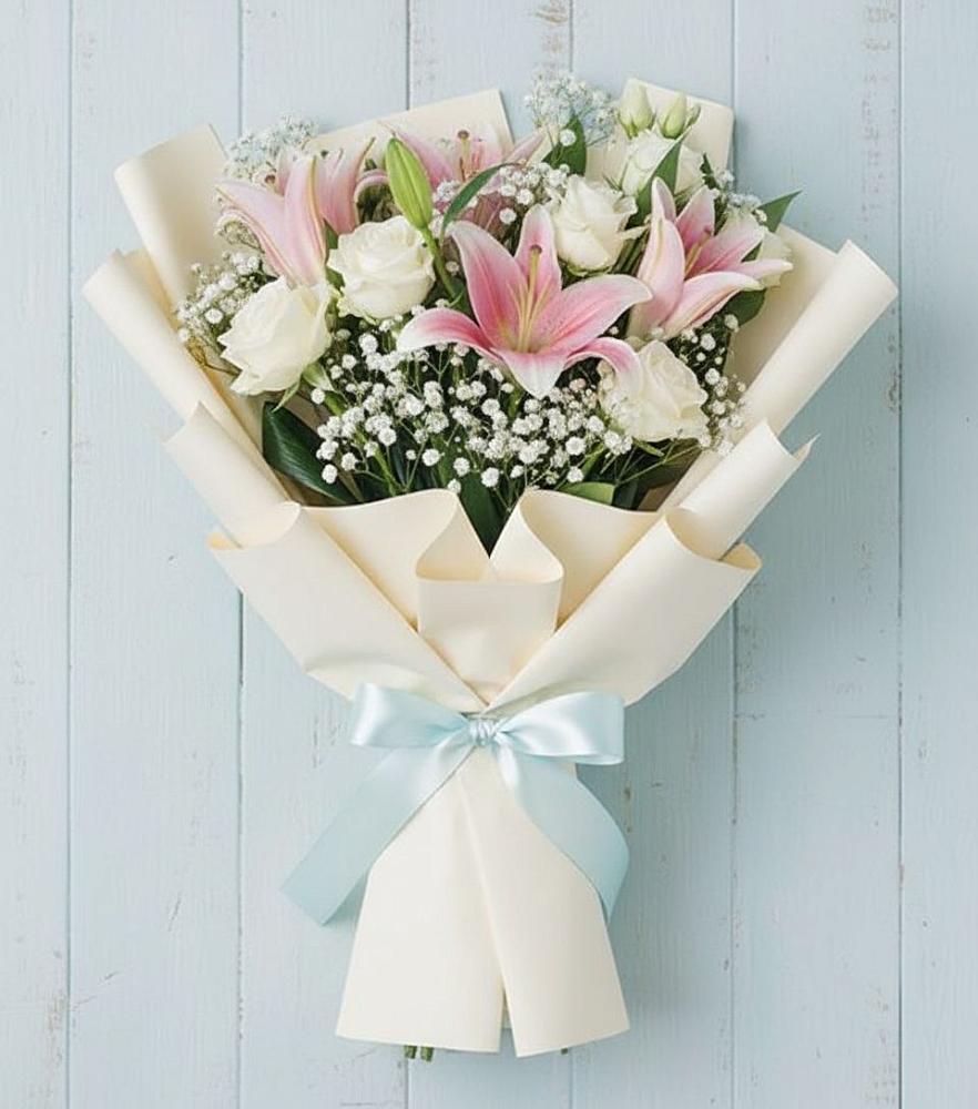 Букет цветов из: Лилии в Сабурово