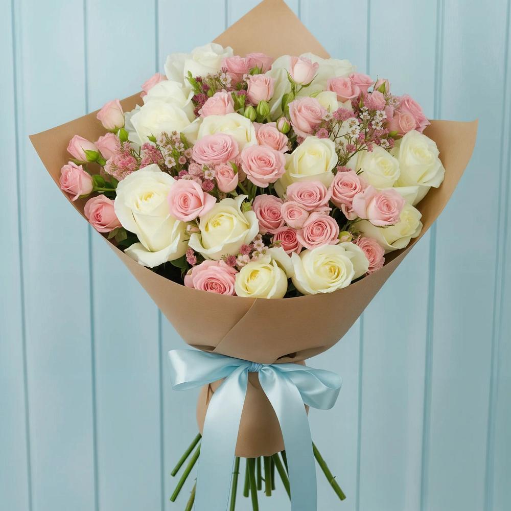 Букет цветов из: Розы в Сабурово