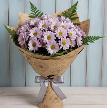 Букет цветов из:  Хризантемы #REPLACE_PRED# Сабурово