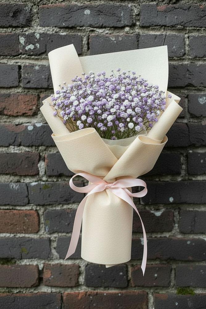 Букет цветов из: Гипсофила в Сабурово