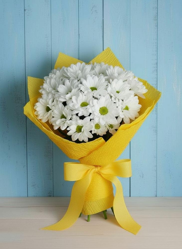 Букет цветов из: Хризантемы в Сабурово