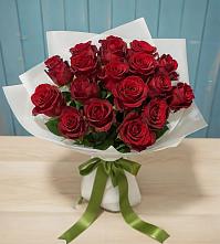 Букет Красные розы в Сабурово