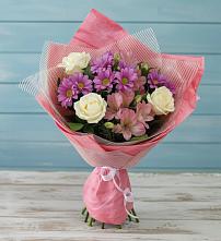 Букет цветов из:  Герберы в Сабурово