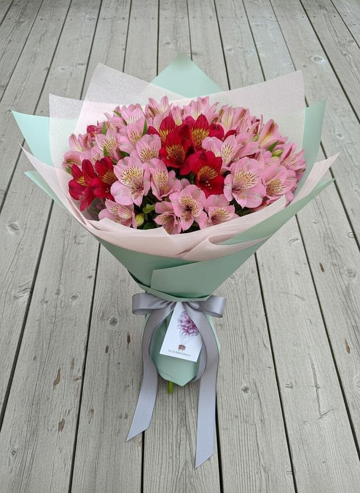 Букет цветов из: Альстромерии в Сабурово