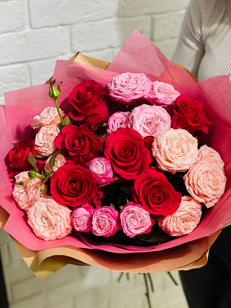 Букет цветов из: Розы в Сабурово