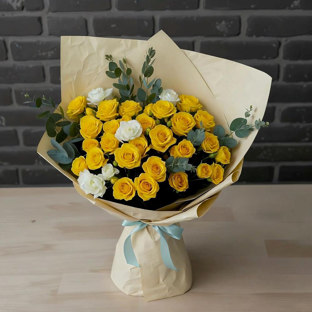 Букет цветов из: Розы в Сабурово