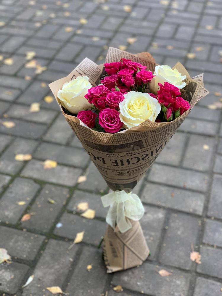 Букет цветов из: Розы в Сабурово