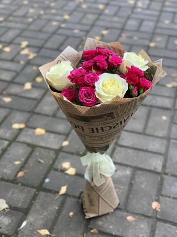 Букет цветов из: Розы в Сабурово