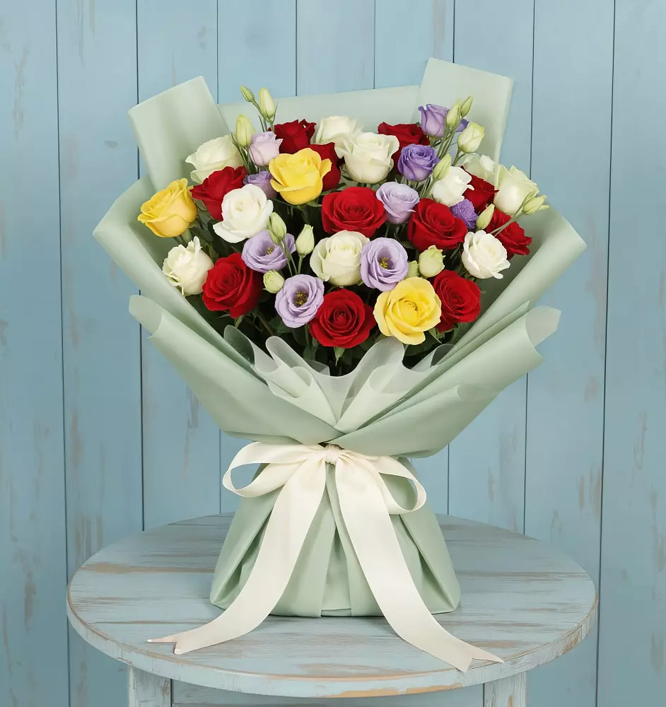 Букет цветов из: Розы в Сабурово