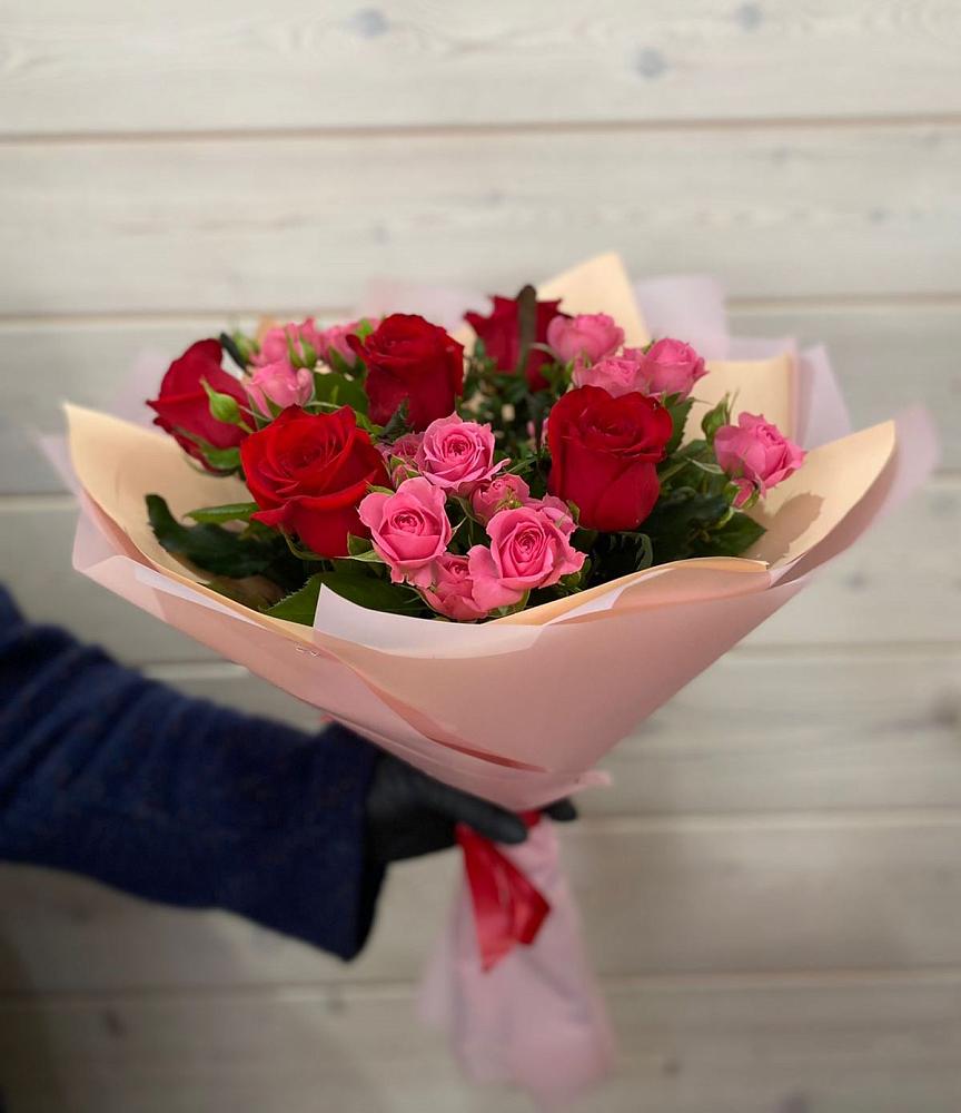 Букет цветов из: Розы в Сабурово