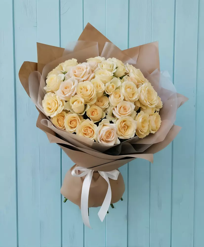 Букет Кремовое облако в Сабурово