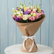 Букет цветов из:  Лизиантусы в Сабурово