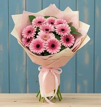 Букет цветов из:  Герберы в Сабурово
